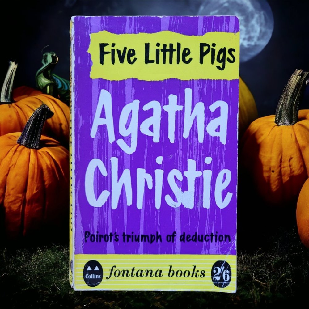 Vintage Agatha Christie - Five Little Pigs 1960
